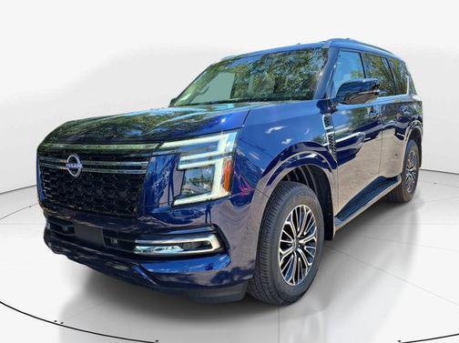 Deep Ocean Blue Pearl 2026 Nissan Armada Platinum
