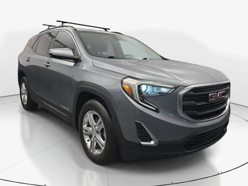 Satin Steel Metallic 2019 GMC Terrain SLE