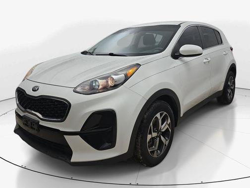 Clear White 2020 Kia Sportage LX