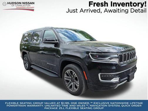 Diamond Black Crystal Pearlcoat 2024 Jeep Wagoneer L Series II 4x2