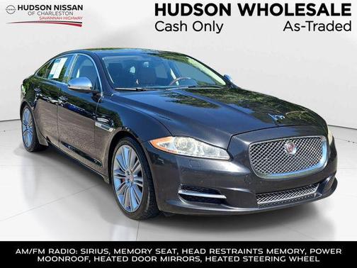 Dark Sapphire Metallic 2015 Jaguar XJ XJL Portfolio