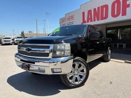 BLACK 2012 Chevrolet Silverado 1500 LT