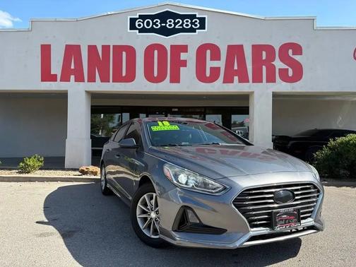 Machine Gray 2018 Hyundai SONATA SE