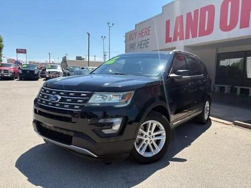 Shadow Black 2017 Ford Explorer XLT