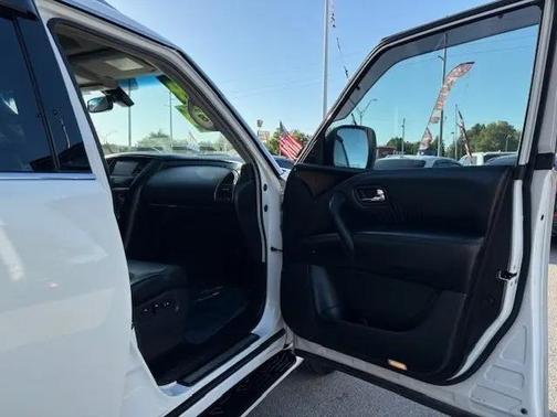 Moonlight White 2014 INFINITI QX80 Base