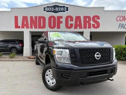 Magnetic Black 2017 Nissan Titan XD S