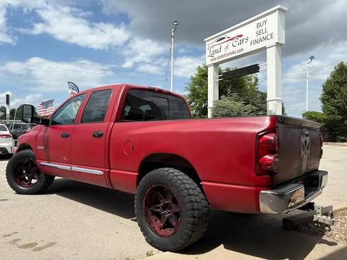 Inferno Red Crystal Pearlcoat 2008 Dodge Ram 1500 Laramie Quad Cab