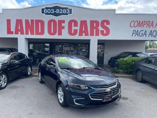 Blue Velvet Metallic 2017 Chevrolet Malibu 1LS