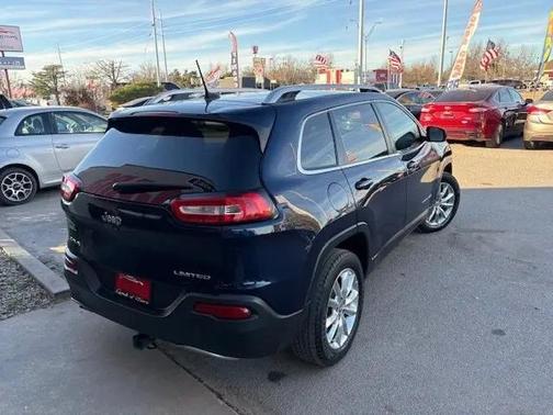 True Blue Pearlcoat 2016 Jeep Cherokee Limited