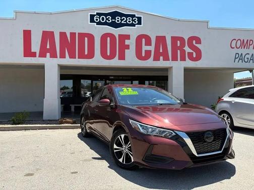 Rosewood Metallic 2022 Nissan Sentra SV