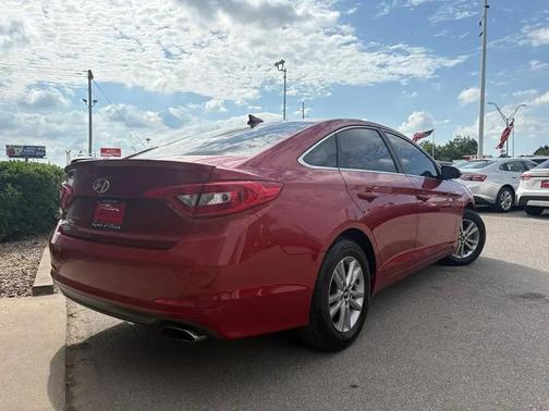 Scarlet Red 2017 Hyundai SONATA Base