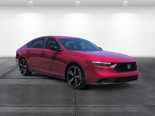 Radiant Red Metallic 2025 Honda Accord Hybrid