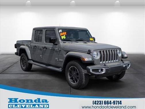 Sting-Gray Clearcoat 2021 Jeep Gladiator Overland
