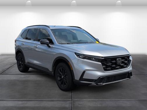 Solar Silver Metallic 2025 Honda CR-V Hybrid