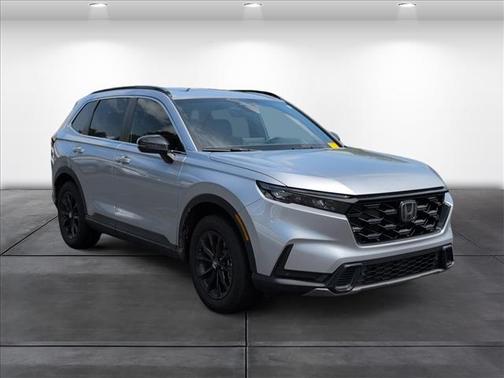 Solar Silver Metallic 2025 Honda CR-V Hybrid