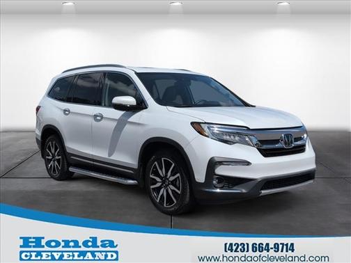 Platinum White Pearl 2021 Honda Pilot AWD Elite