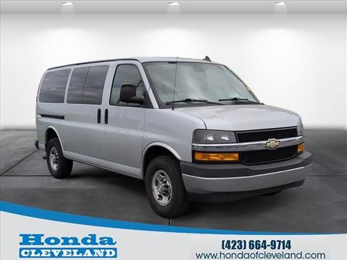 Silver Ice Metallic 2021 Chevrolet Express 3500 RWD 3500 Regular Wheelbase LT