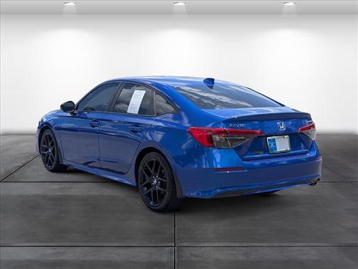 Aegean Blue Metallic 2022 Honda Civic