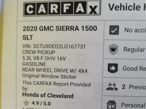 2020 GMC Sierra 1500 SLT