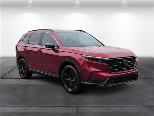 Radiant Red Metallic 2024 Honda CR-V Hybrid