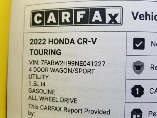 2022 Honda CR-V AWD Touring