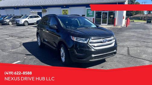 Shadow Black 2018 Ford Edge SE FWD