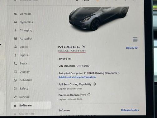 Gray 2022 Tesla Model Y Performance
