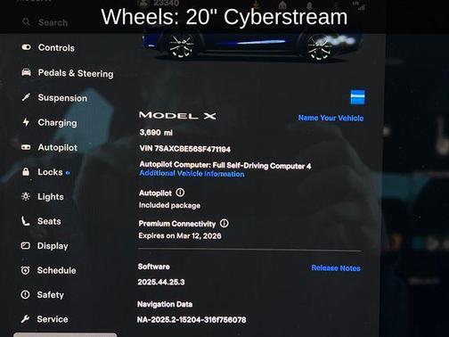 2025 Tesla Model X Base