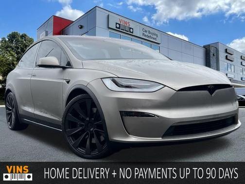Gray 2023 Tesla Model X Standard Range