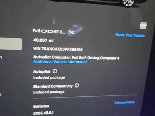 Gray 2023 Tesla Model X Standard Range