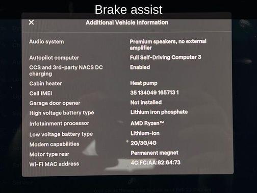 2023 Tesla Model 3 Standard Range
