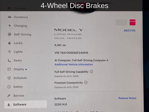 Ultra Red 2025 Tesla Model Y Long Range