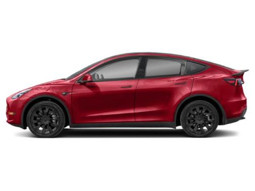 Ultra Red 2025 Tesla Model Y Long Range
