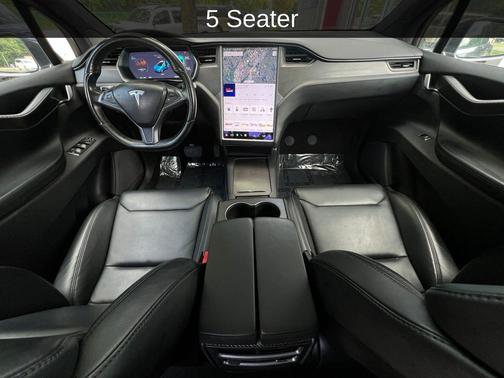 Midnight Silver Metallic 2018 Tesla Model X 100D