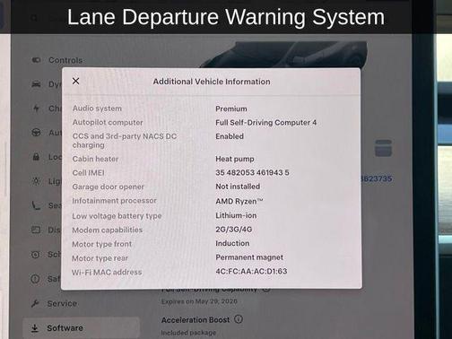 Gray 2023 Tesla Model Y Long Range