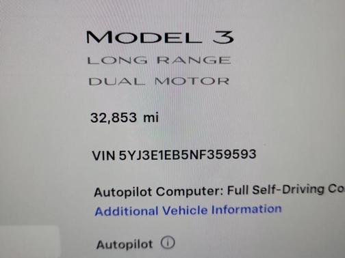 2022 Tesla Model 3 Long Range
