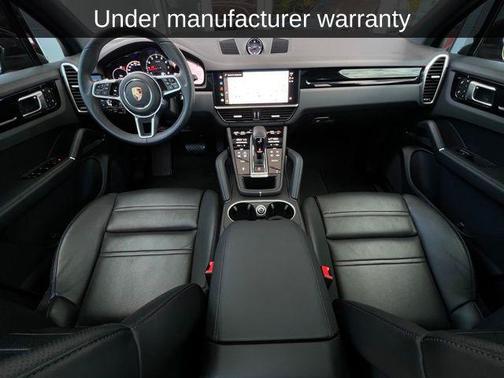 Black 2023 Porsche Cayenne Platinum Edition