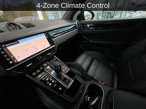 Black 2023 Porsche Cayenne Platinum Edition