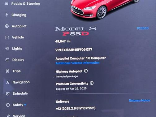 2015 Tesla Model S P85D