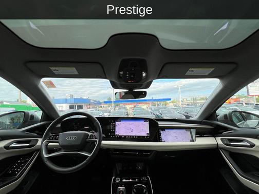 Typhoon Gray Metallic 2025 Audi A6 e-tron Prestige