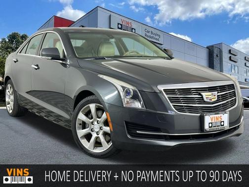 Phantom Gray Metallic 2016 Cadillac ATS 2.0L Turbo Luxury