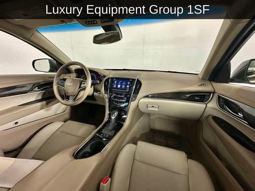 Phantom Gray Metallic 2016 Cadillac ATS 2.0L Turbo Luxury