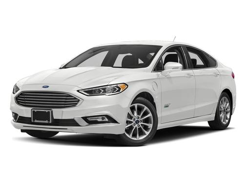 White Platinum Metallic Tri-Coat 2017 Ford Fusion Energi Titanium