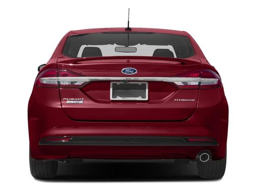 White Platinum Metallic Tri-Coat 2017 Ford Fusion Energi Titanium
