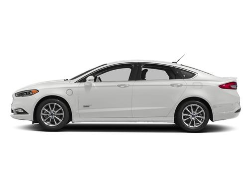 White Platinum Metallic Tri-Coat 2017 Ford Fusion Energi Titanium