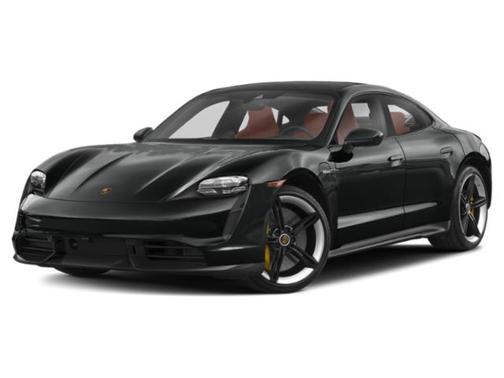 Blue 2021 Porsche Taycan Turbo S
