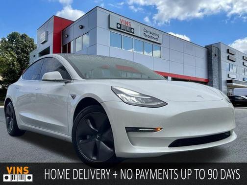 Pearl White Multi-Coat 2020 Tesla Model 3 Long Range