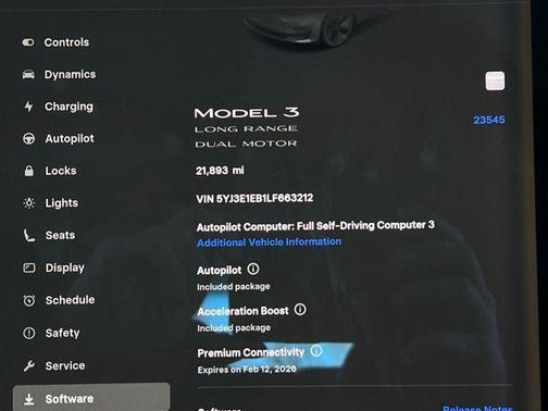 2020 Tesla Model 3 Long Range