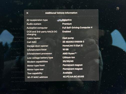 2023 Tesla Model X Standard Range
