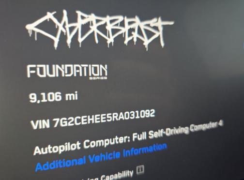 Stainless Steel 2024 Tesla Cybertruck Cyberbeast